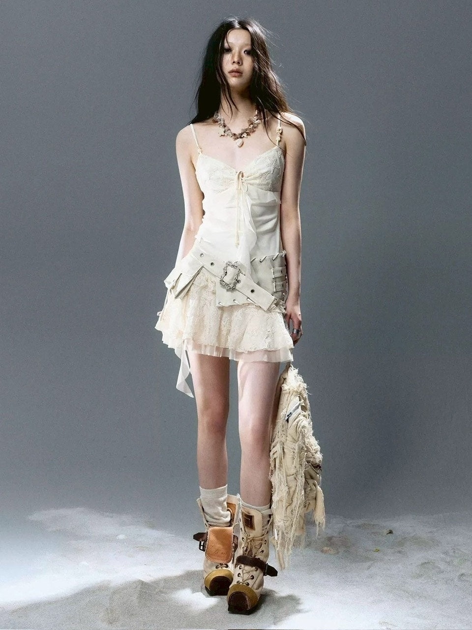 【Cest Nous】Fringe Star Necklace / 【セヌー】フリンジスターネックレス