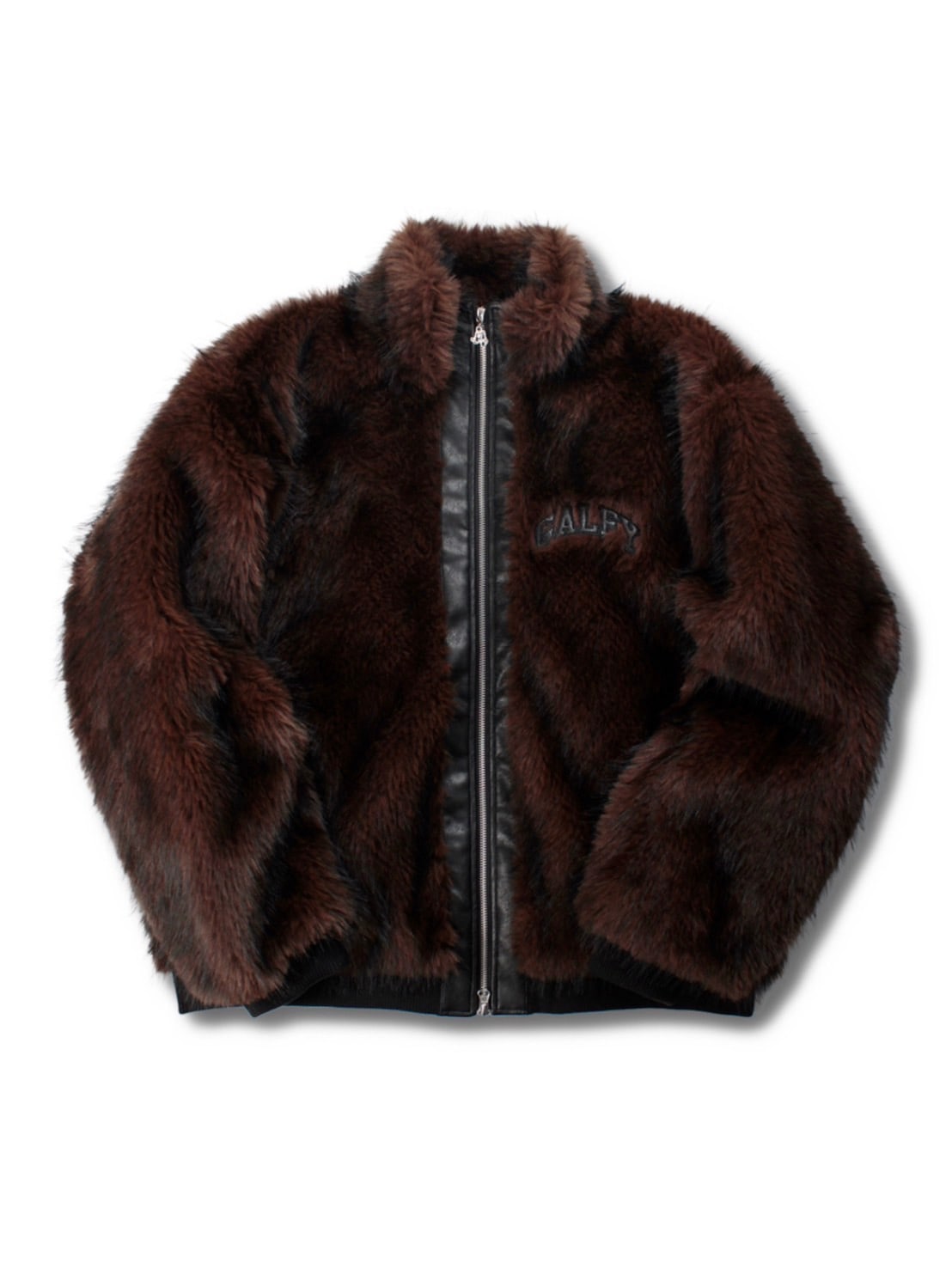 【GALFY】お金大好きファーブルゾン / 【ガルフィー】ロゴプリントファーブルゾン