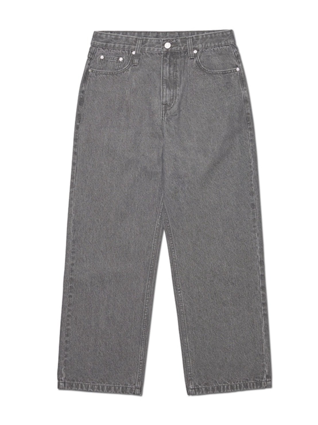 【NOMANUAL】STRAIGHT WIDE DENIM PANTS