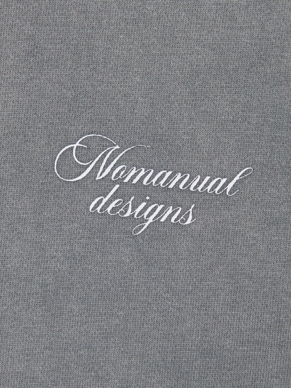 【NOMANUAL】DAMAGED HOODIE