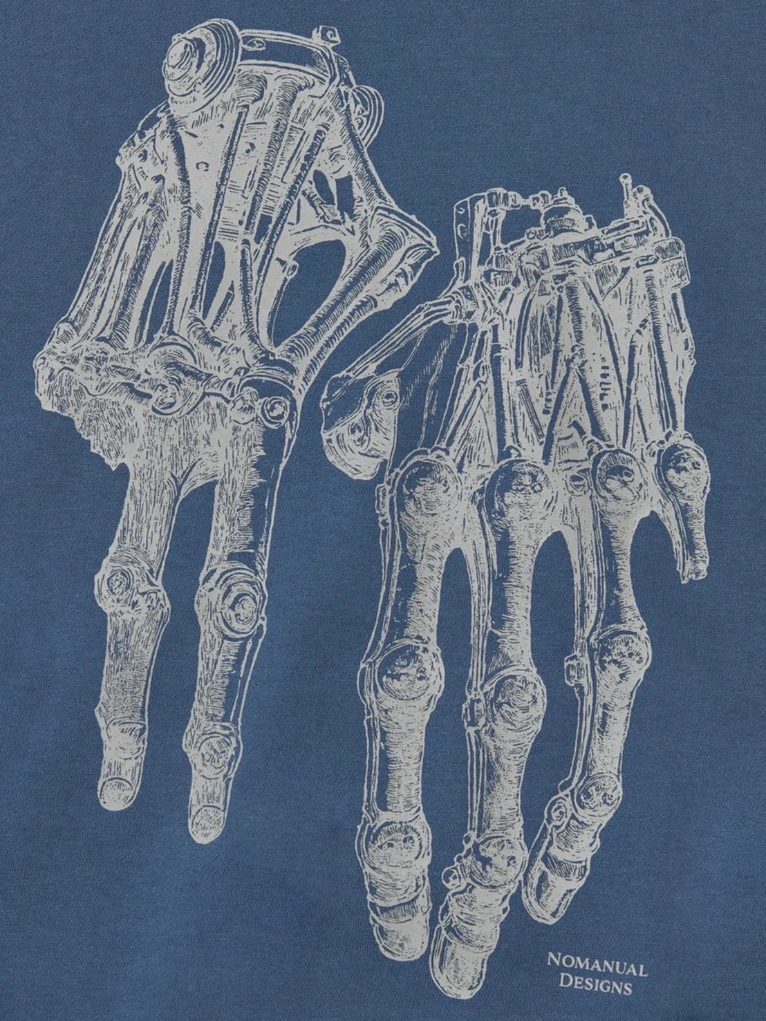 【NOMANUAL】ROBOTIC HAND NM HOODIE