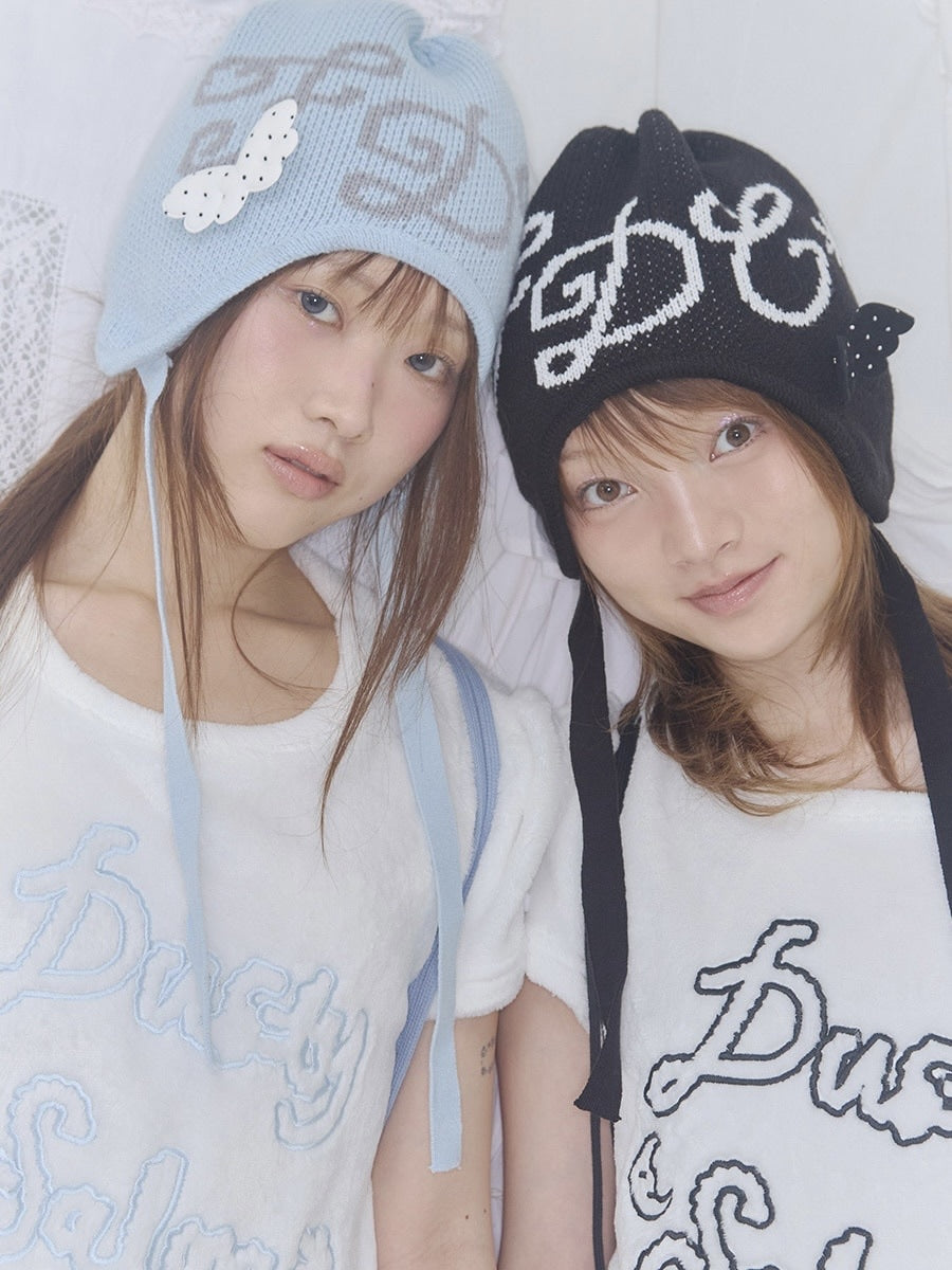 【FANCY X DUSTY】F.D.C EARFLAP BEANIE / 【ファンシー X ダスティ】F.D.Cイヤーフラップニット14