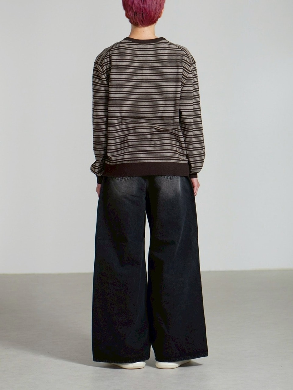 受注制【Chikashitsu +】buggy denim pants / 【チカシツプラス】バギーデニムパンツ