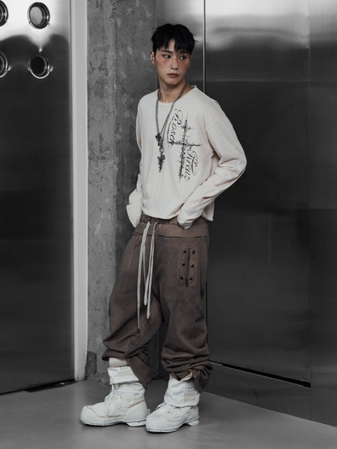 【Rosen Kreuz】CURVE-ARM CROSS LONG SLEEVE