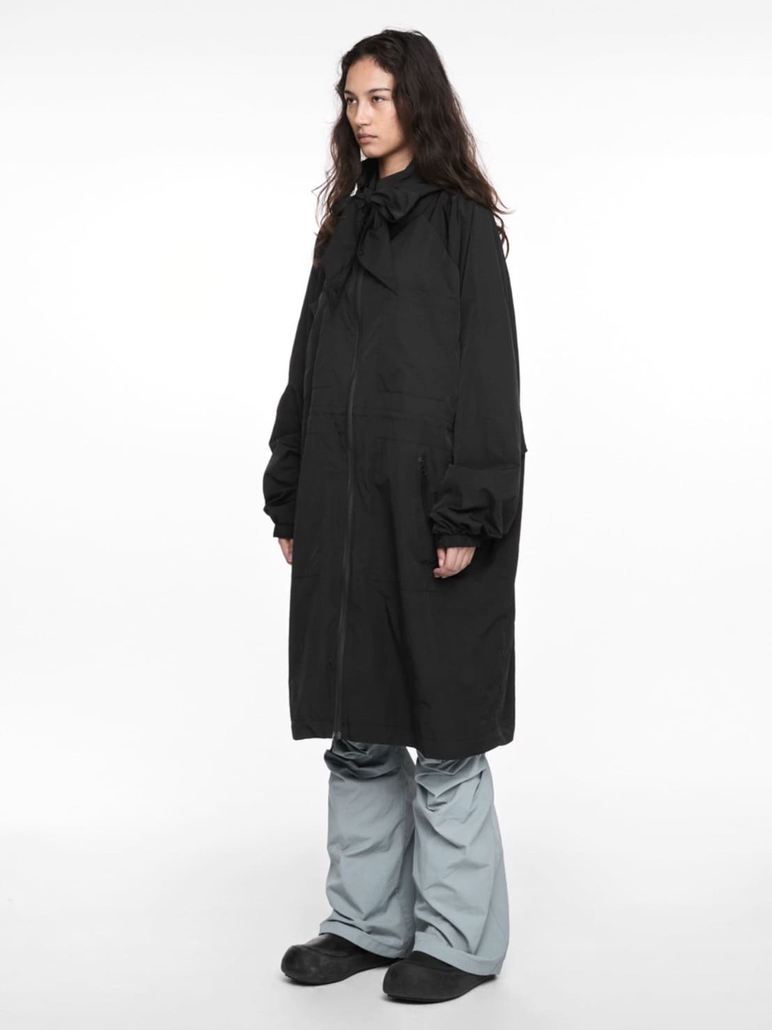 【NACHE】TIE FIELD COAT (UNISEX)