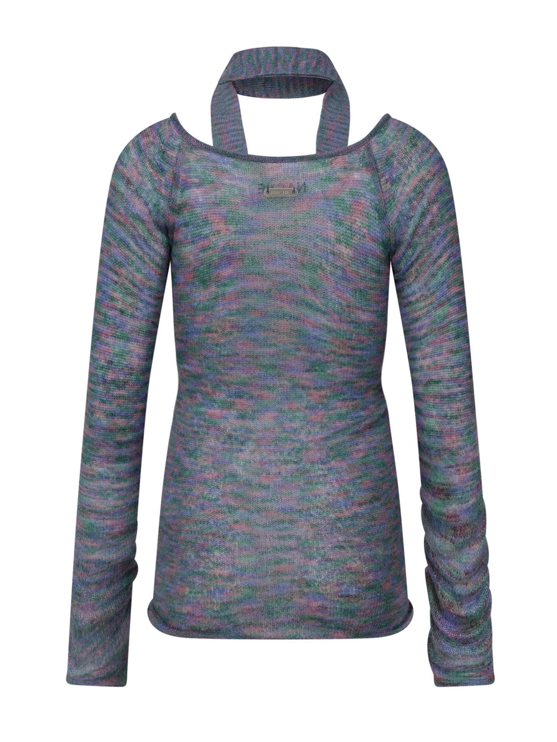 【NACHE】MIXED MUFFLER KNIT