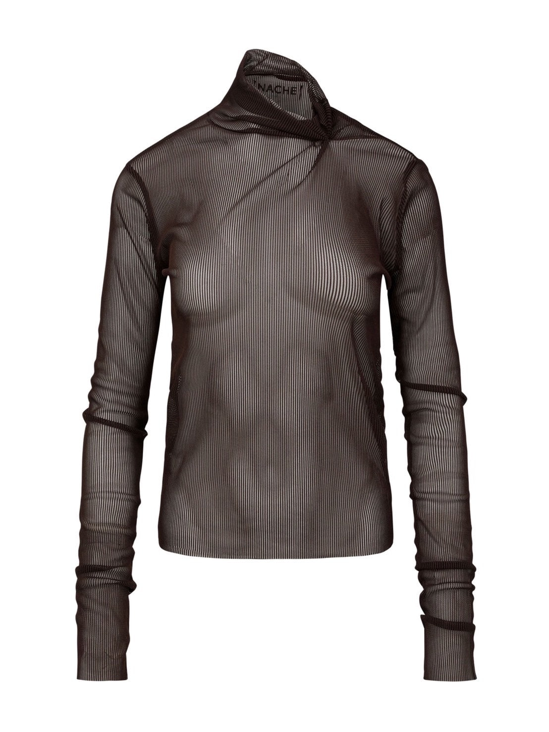 【NACHE】PULLED NECK LONG SLEEVE