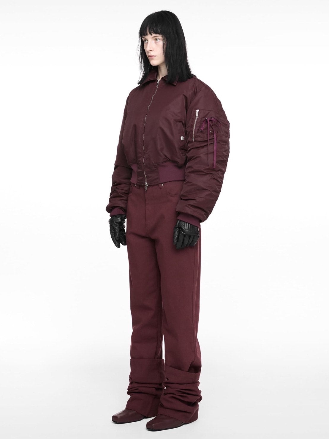 【NACHE】REVERSE COTTON PANTS