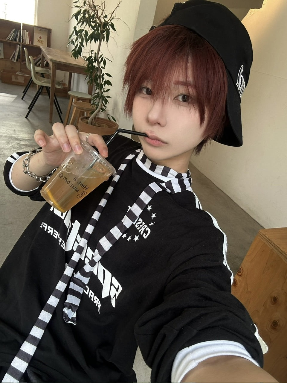 受注制【LUV CODE】sports long sleeve tee (3color)