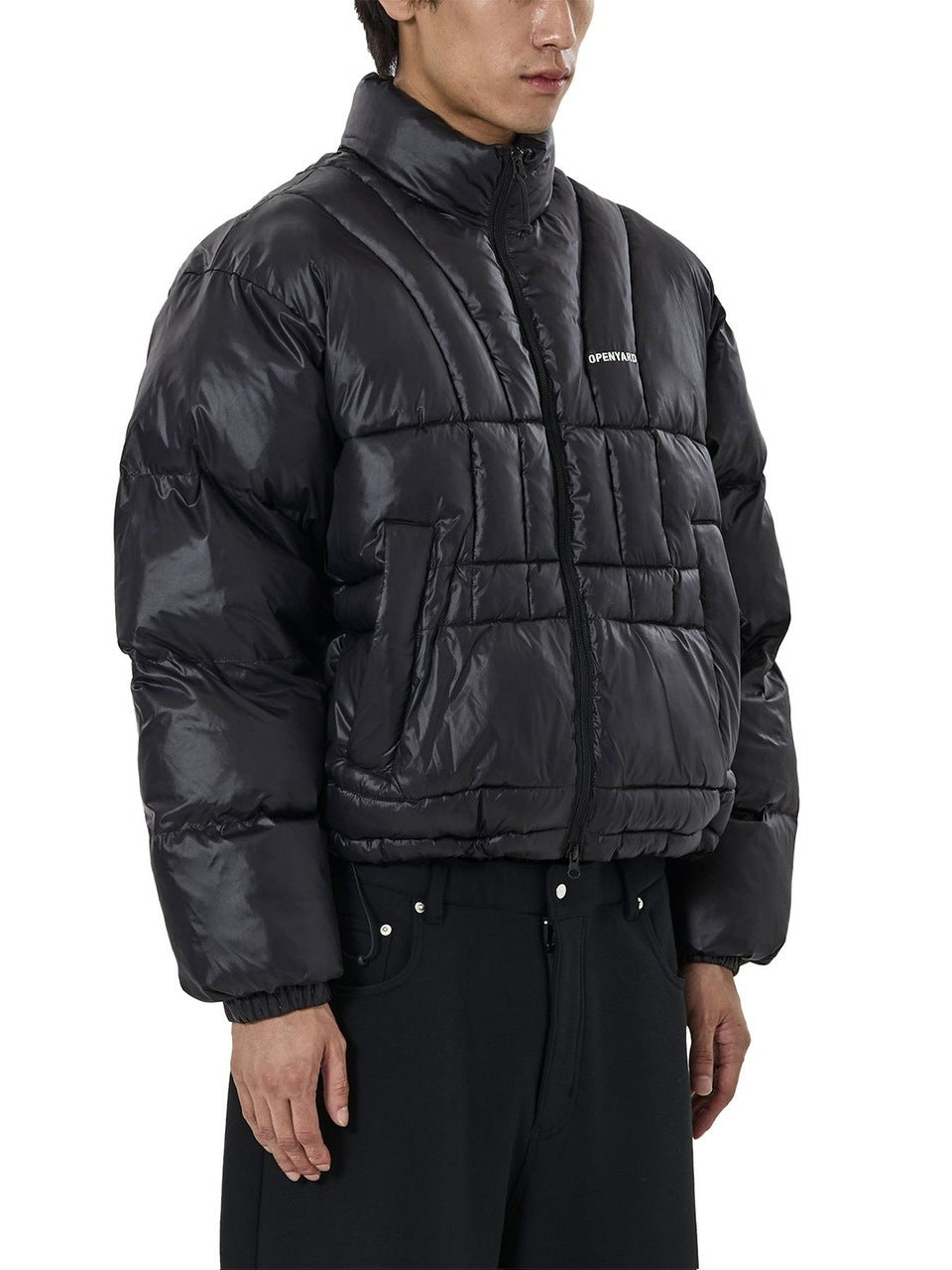 【OY】VERTICAL PANEL PUFFER JACKET