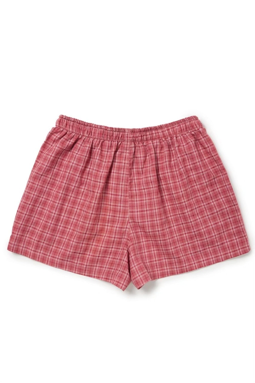 【AAKAM】Check Boxer