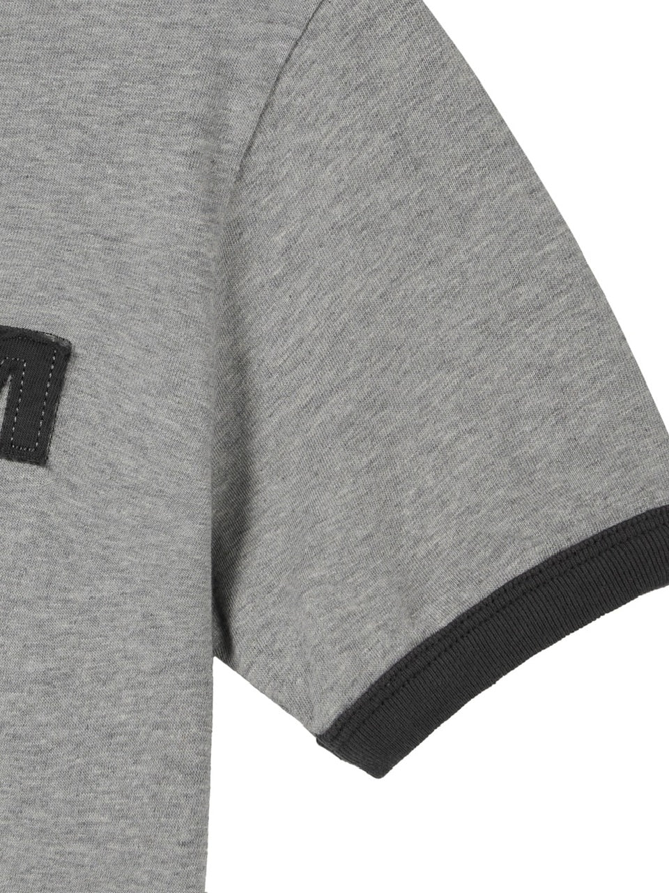 【AAKAM】Logo Patch Ringer Top