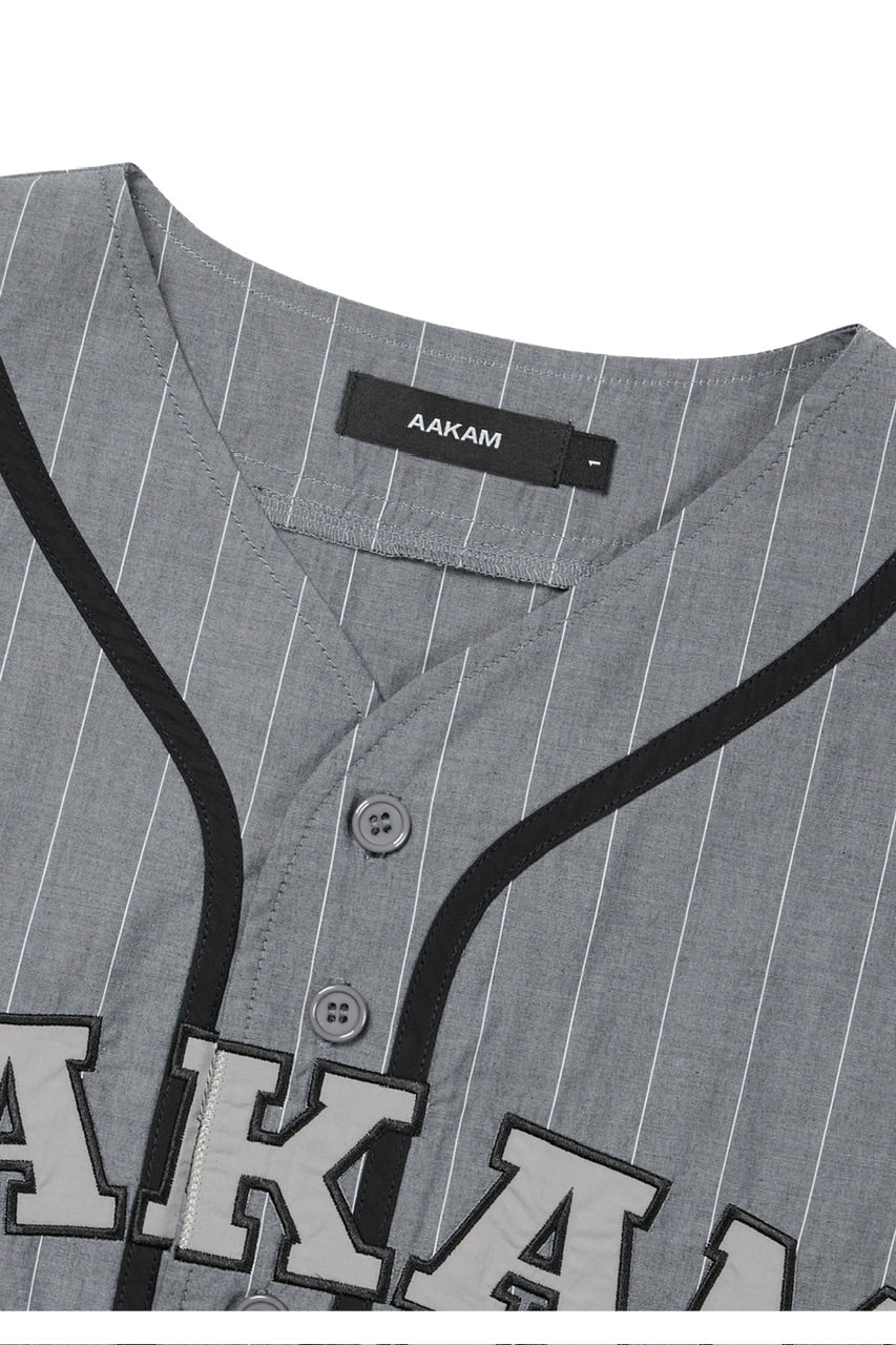 【AAKAM】Cotton Baseball Jersey