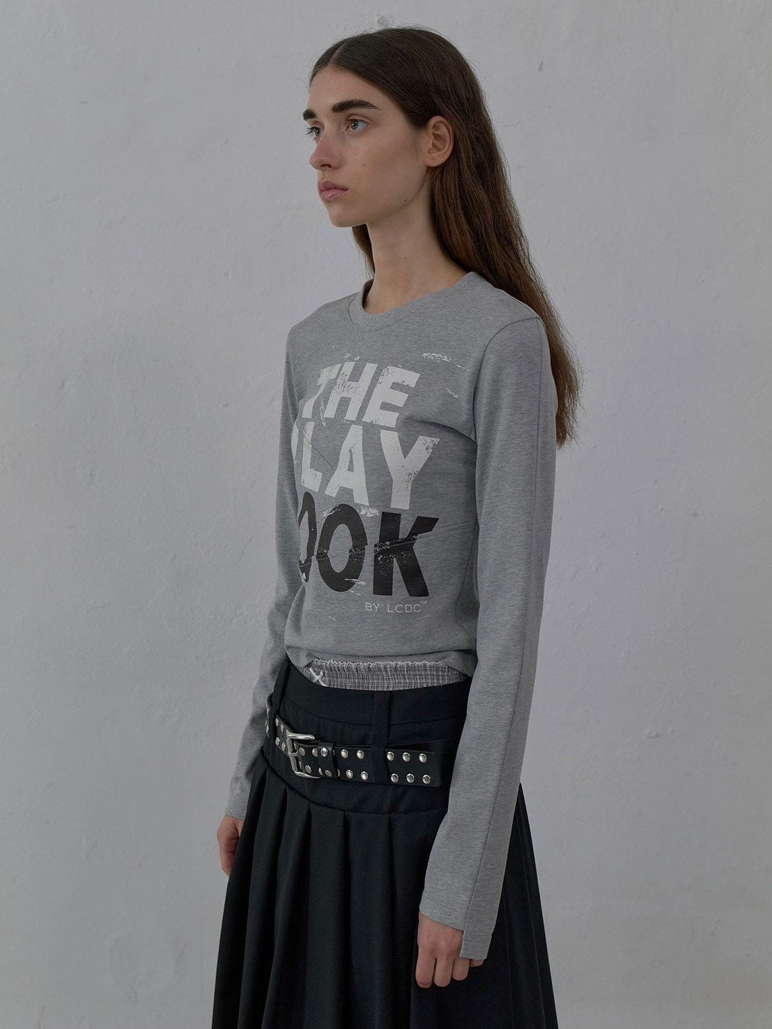 【LCDC】PRINTED JERSEY TOP / 【エルシーディーシー・ティーエム】プリントジャージ長袖Tシャツ