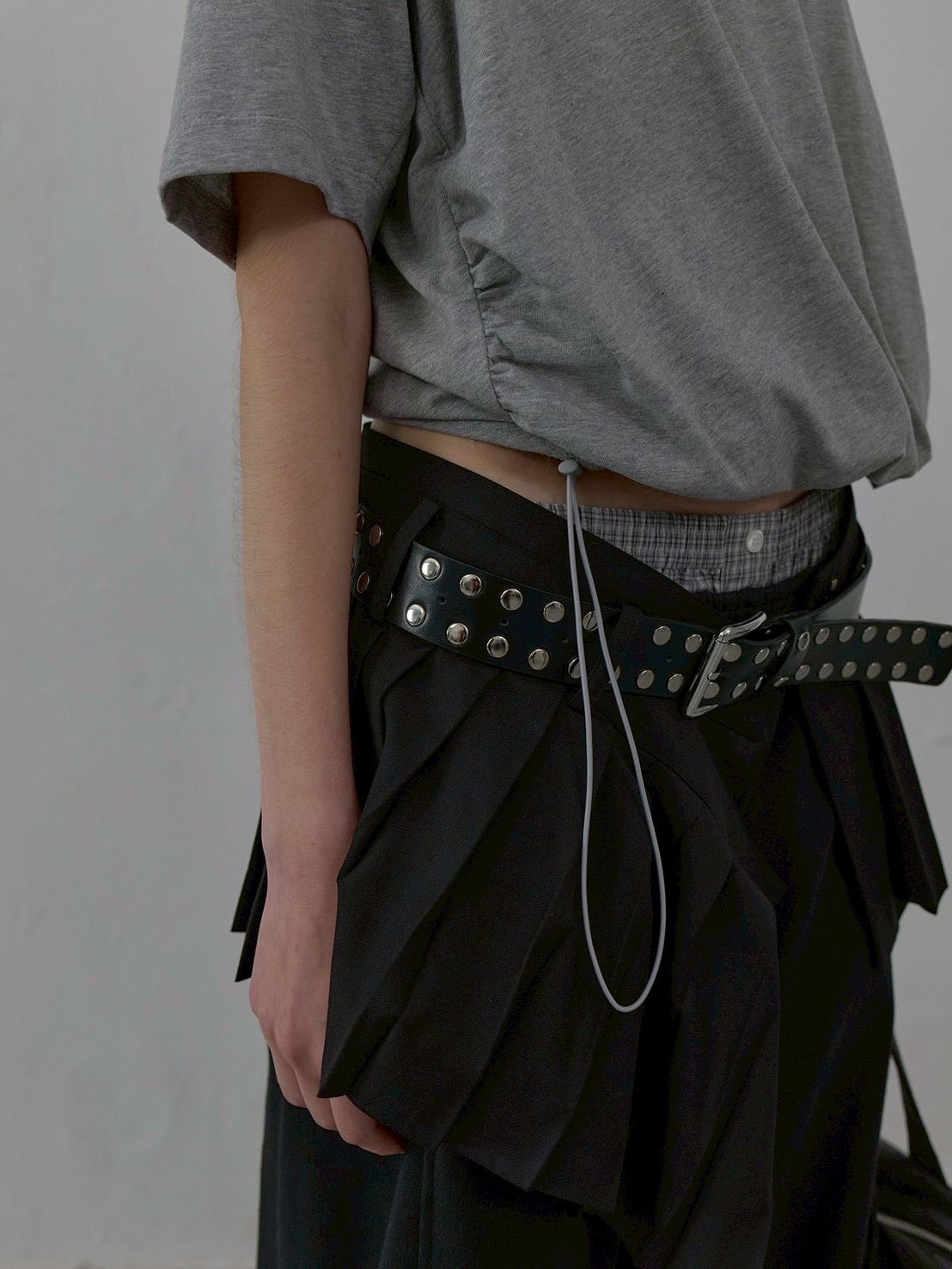 【LCDC】PLEATS DETAIL LAYERED SKIRT / 【エルシーディーシー・ティーエム】プレーツディティールレイヤードスカート