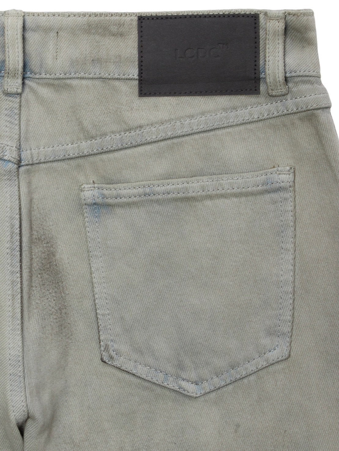 【LCDC】DIRTY WASHED BOOT-CUT DENIM / 【エルシーディーシー・ティーエム】ダーティウォッシュブーツカットデニム