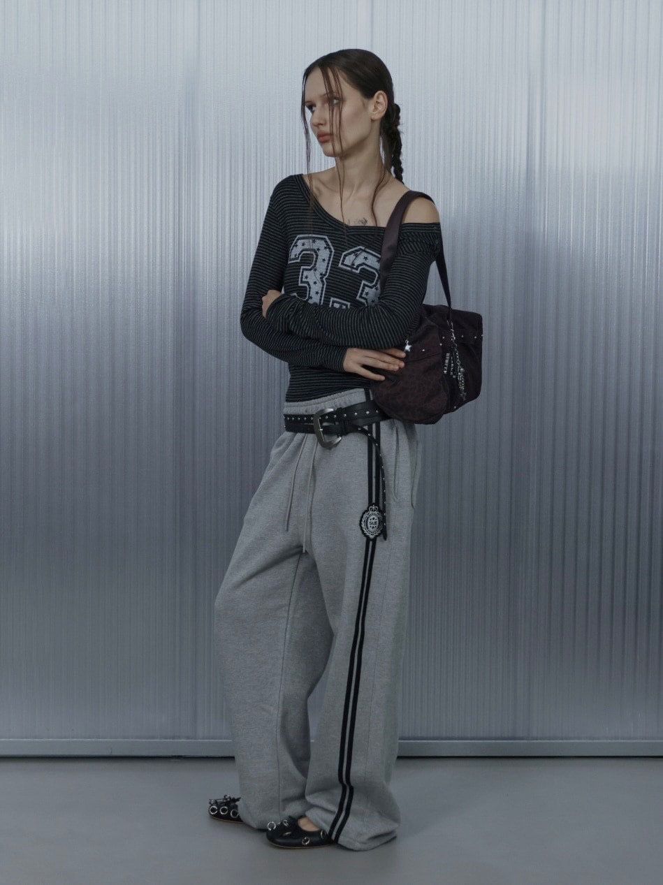 【SETUP‐EXE】PUNK WAPPEN SWEATPANTS / 【セットアップエグゼ】パンクワッペンスウェットパンツ