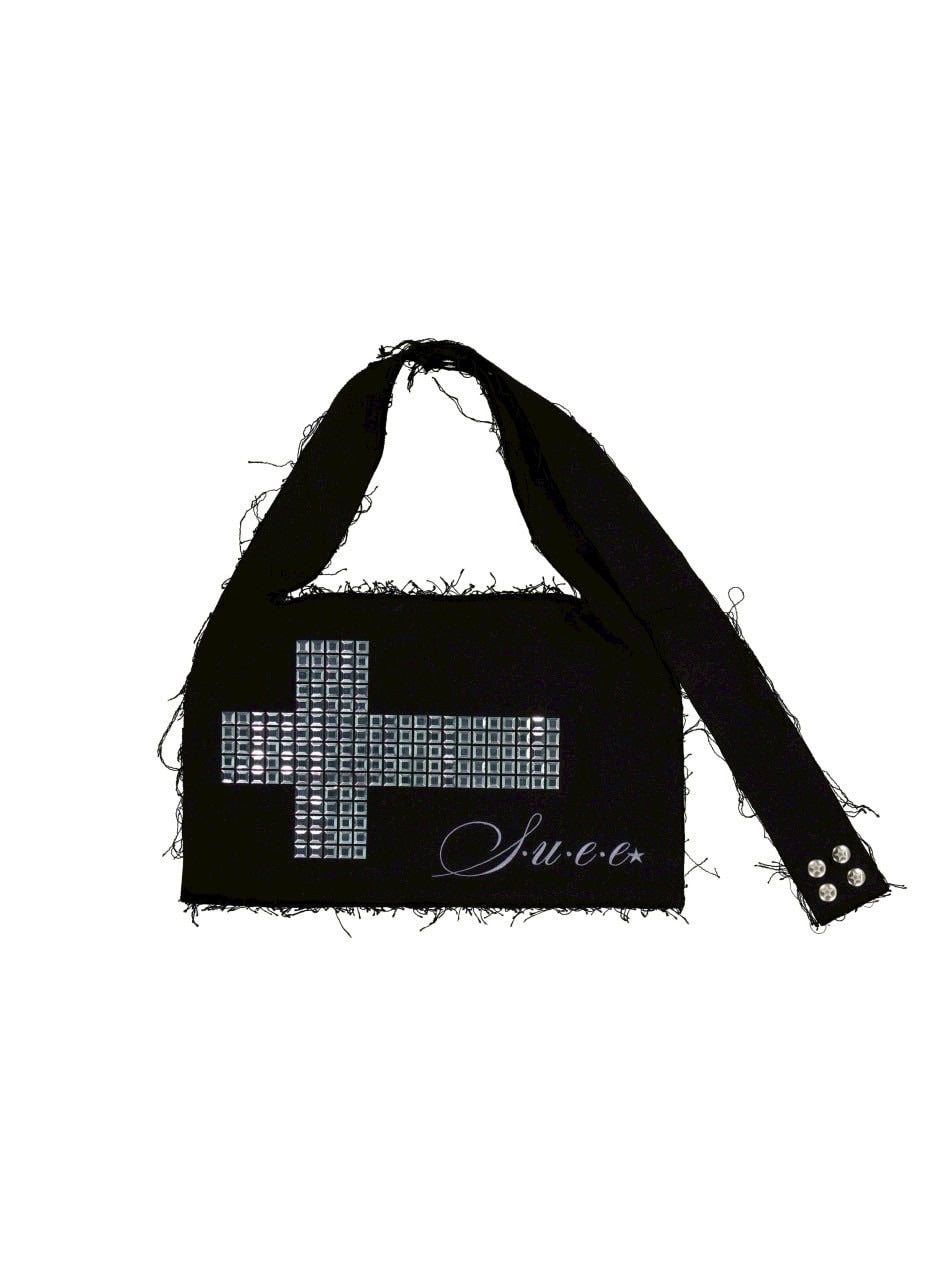 【SETUP‐EXE】TWO-WAY RAW CROSSBAG / 【セットアップエグゼ】ツーウェイロークロスバッグ