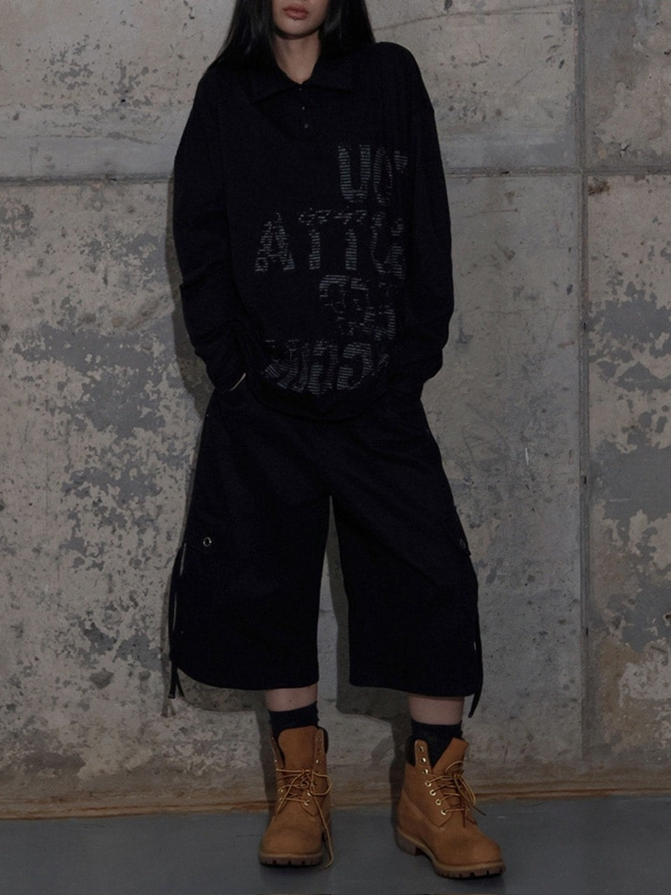 【FANCY CLUB】CROSS POCKET BERMUDA PANTS / 【ファンシークラブ】クロスポケットバミューダパンツ