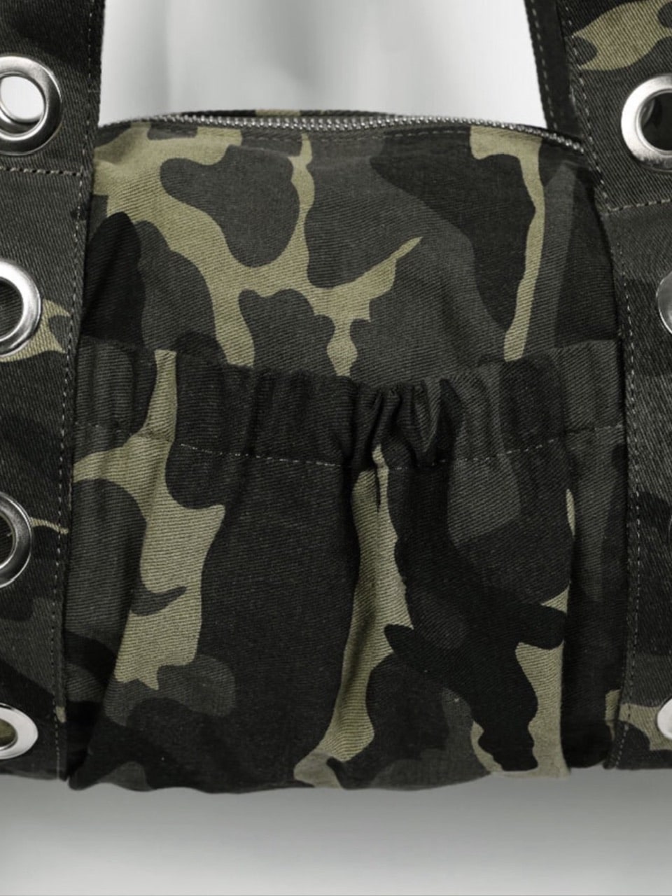 【FANCY CLUB】FFFF EYELET DUFFLE BAG / 【ファンシークラブ】ＦＦＦＦアイレットダッフルバッグ