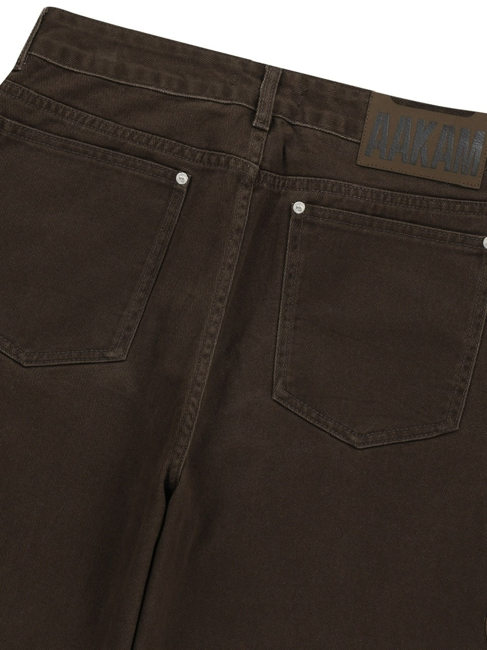 【AAKAM】Needlework Wave Cotton Pants