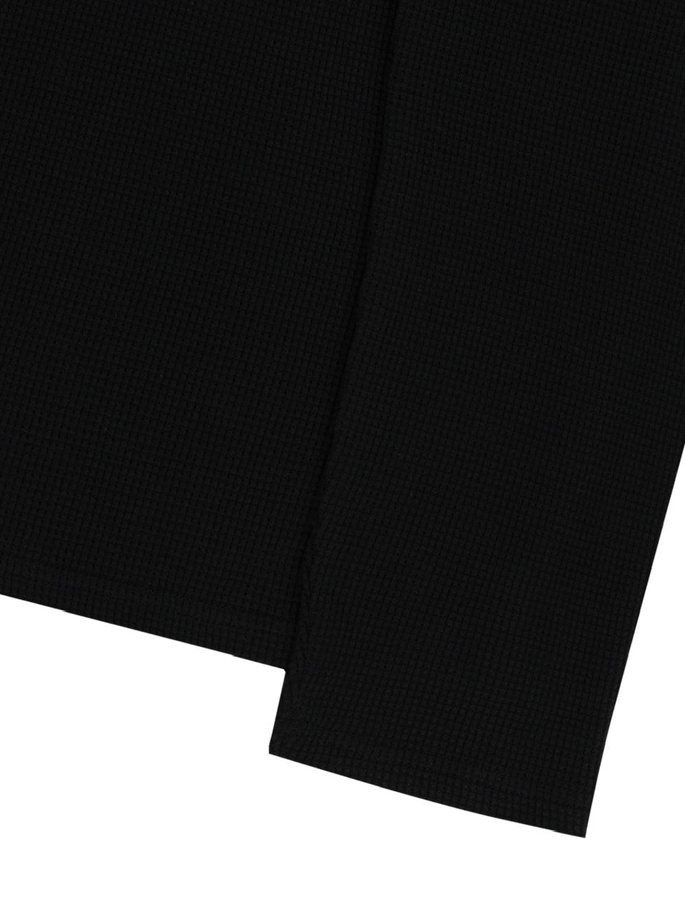 【AAKAM】Waffle Henry Neck Long Sleeve