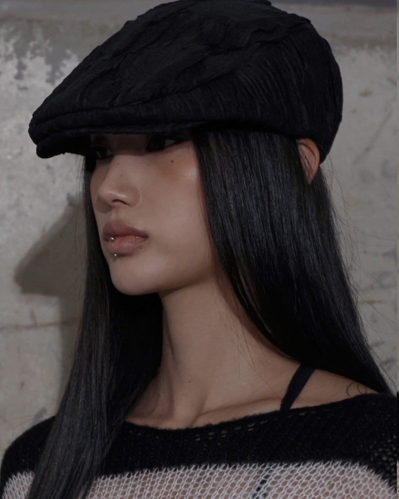 【FANCY CLUB】LACE BANDING HUNTING CAP / 【ファンシークラブ】レースバンディングハンチングキャップ