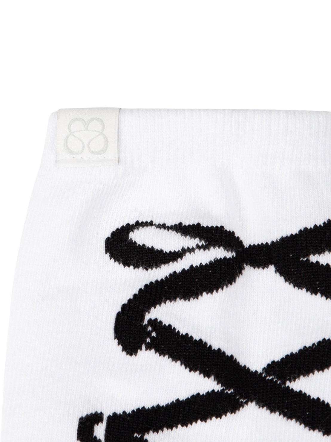 【TUOMIO】RIBBON GRAPHIC KNEE SOCKS / 【トゥオミオ】リボングラフィックニーソックス