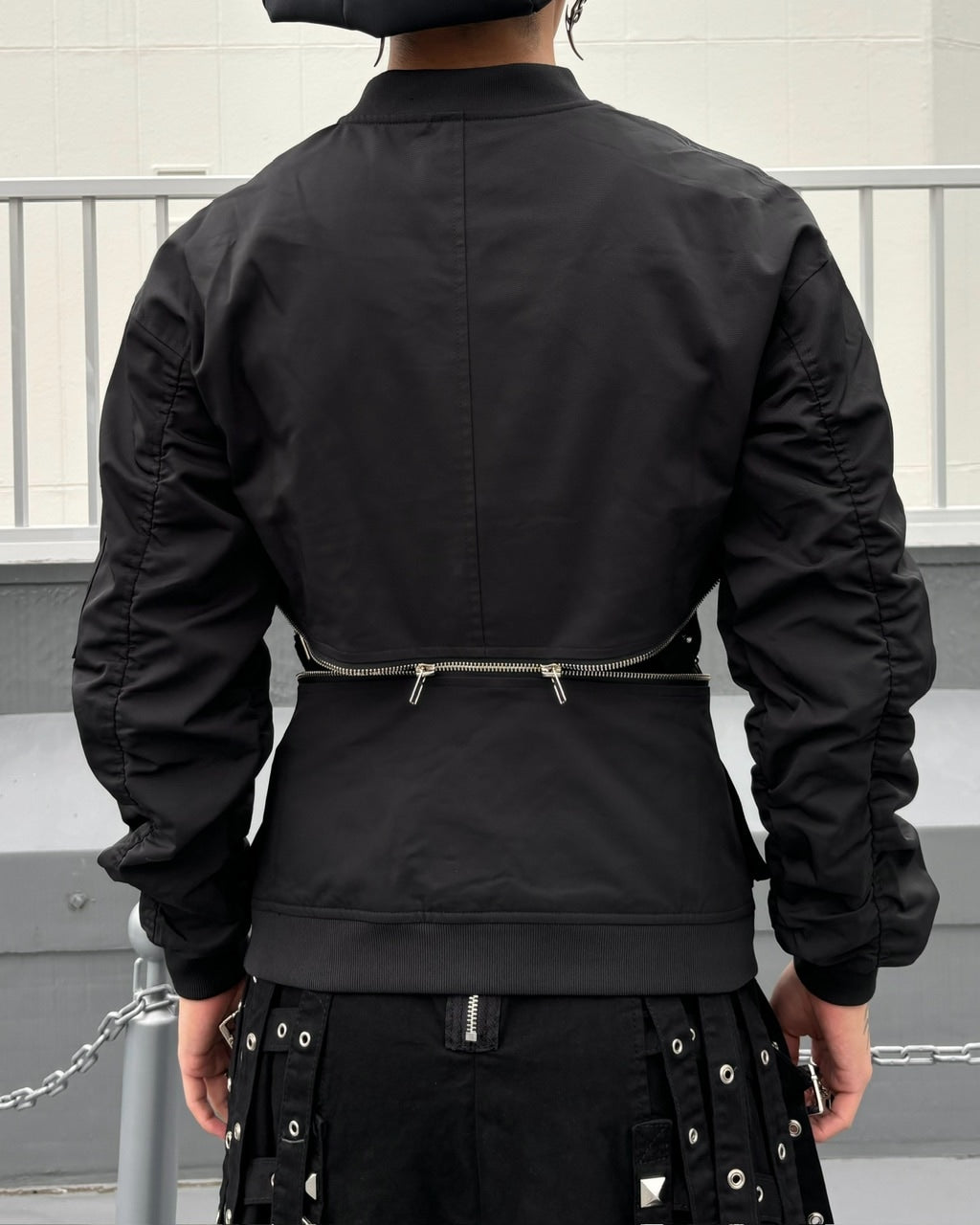 【Never mind the XU】2way light jacket / 【ネバーマインドザエックスユー】ツーウェイライトジャケット