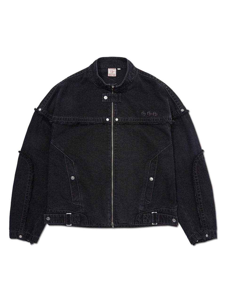 【NOMANUAL】NO RELIGION DENIM RIDER JACKET