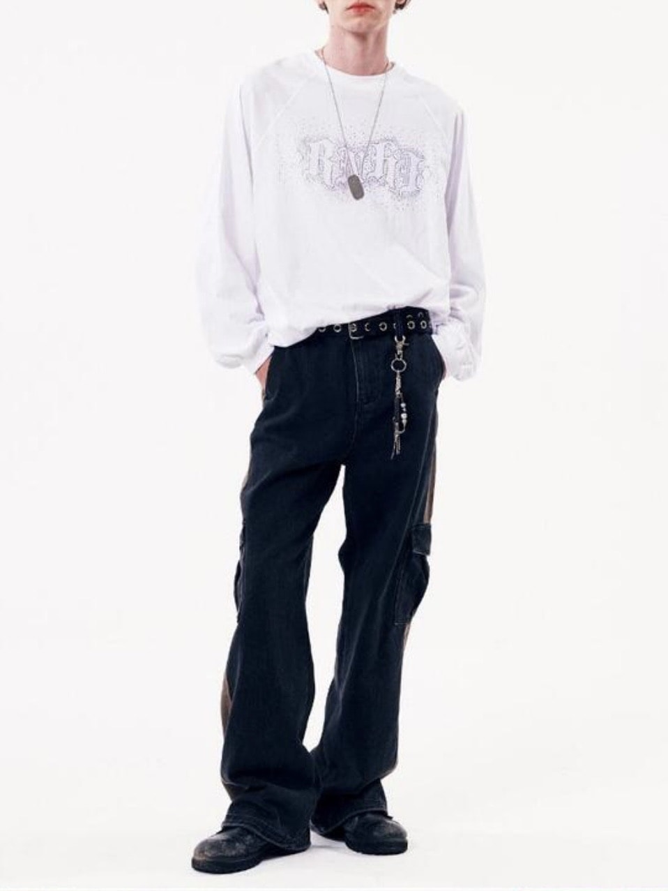 【runningHIGH】RNHI 8 BALL KEY RING / 【ランニングハイ】RNHI 8 ボールキーリング