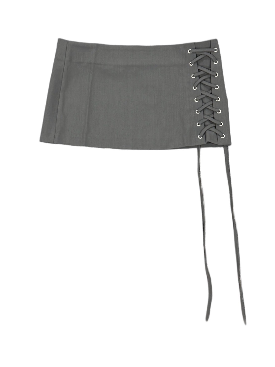 【KAIYA】eyelet strapline skirt