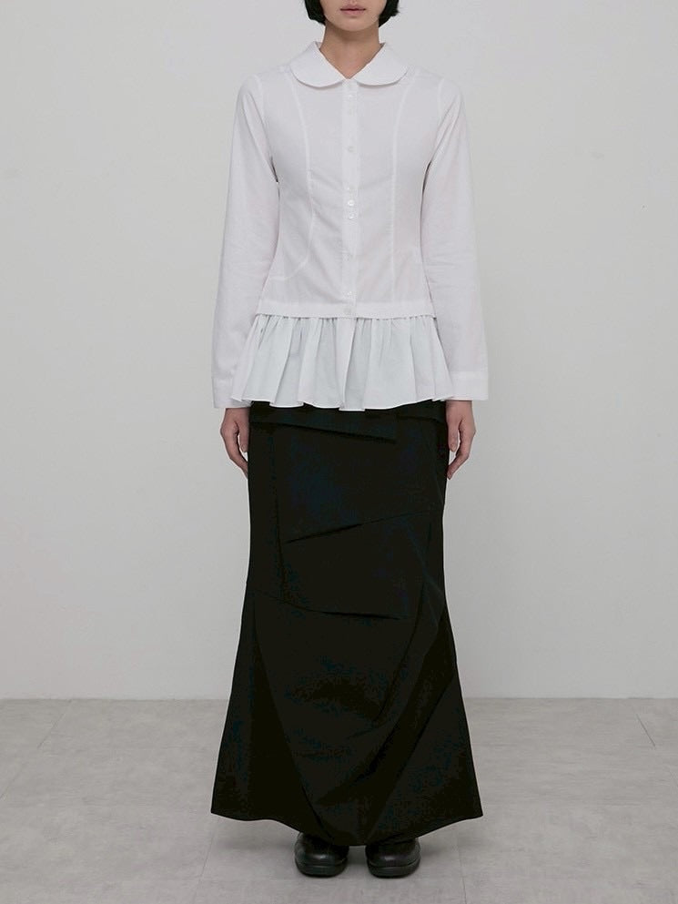 【FLAREUP】Dani Frill Shirts / 【フレアアップ】ダニフリルシャツ