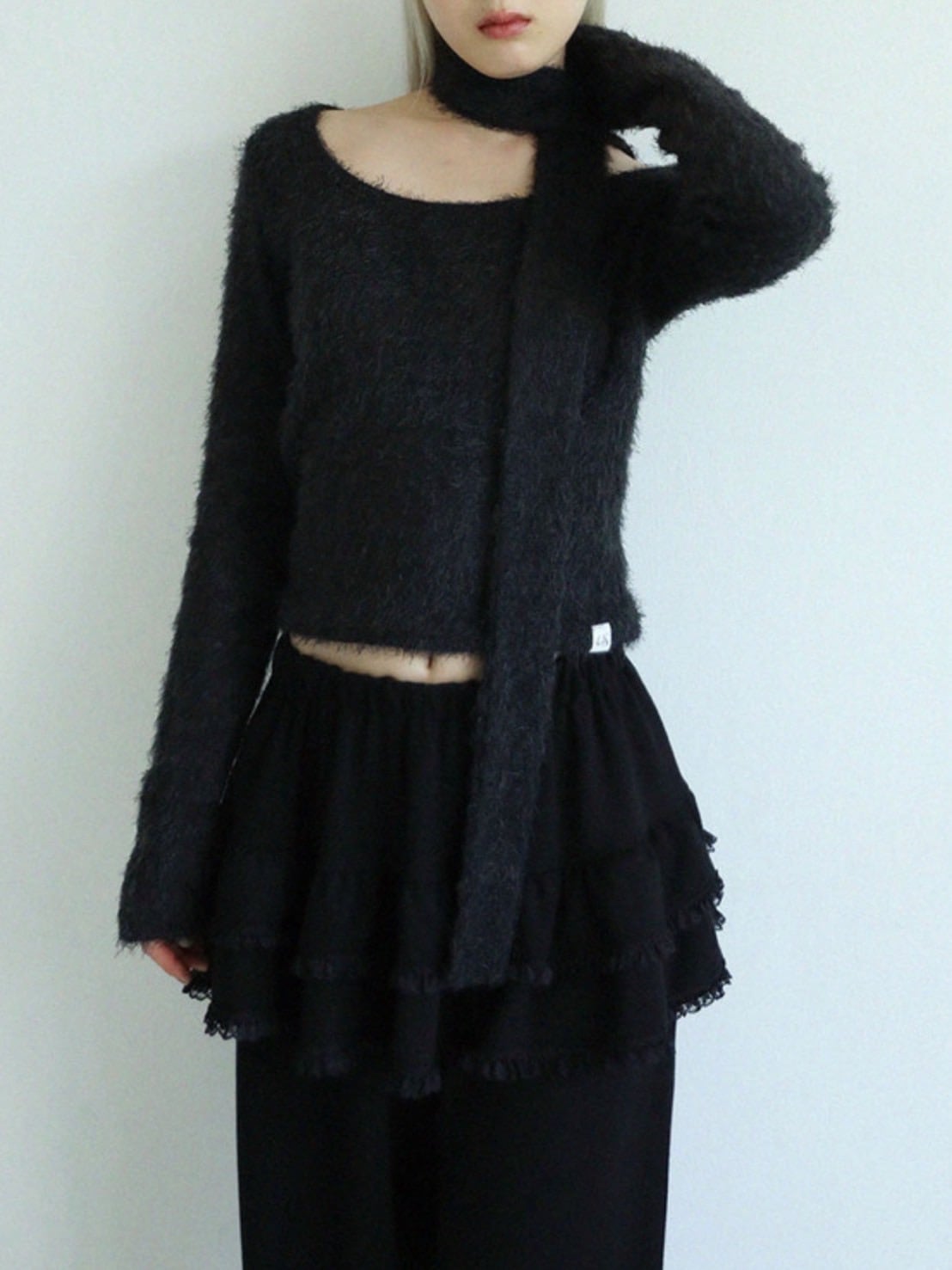 12/21 20:00 再販【Uglyshadow】LACE CANCAN PANTS