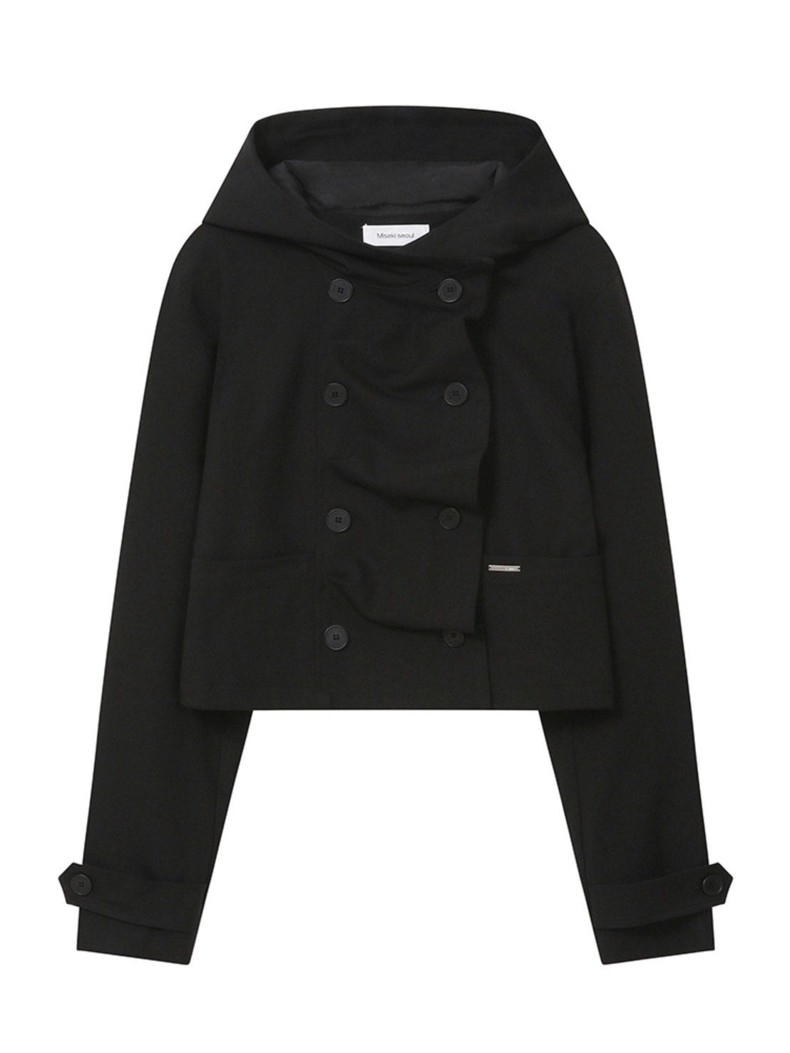 【Miseki seoul】Cowl neck button Jacket