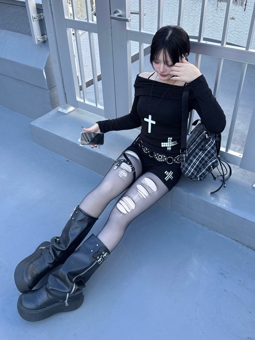 受注制【nmtc +】cross shorts / 【エヌエムティーシープラス】クロスショートパンツ (2color)