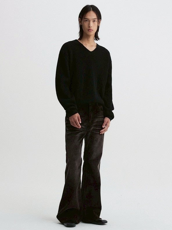 【DNSR】Embo Washed Corduroy Flare Pants