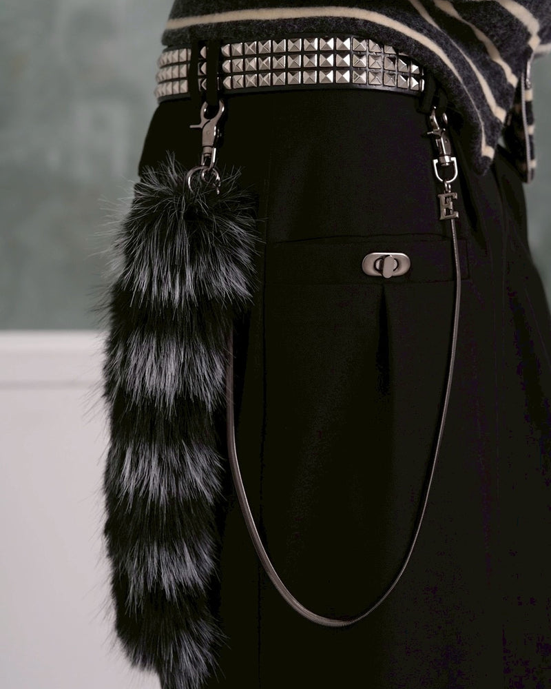 【ESC STUDIO】Fur tail multi chain