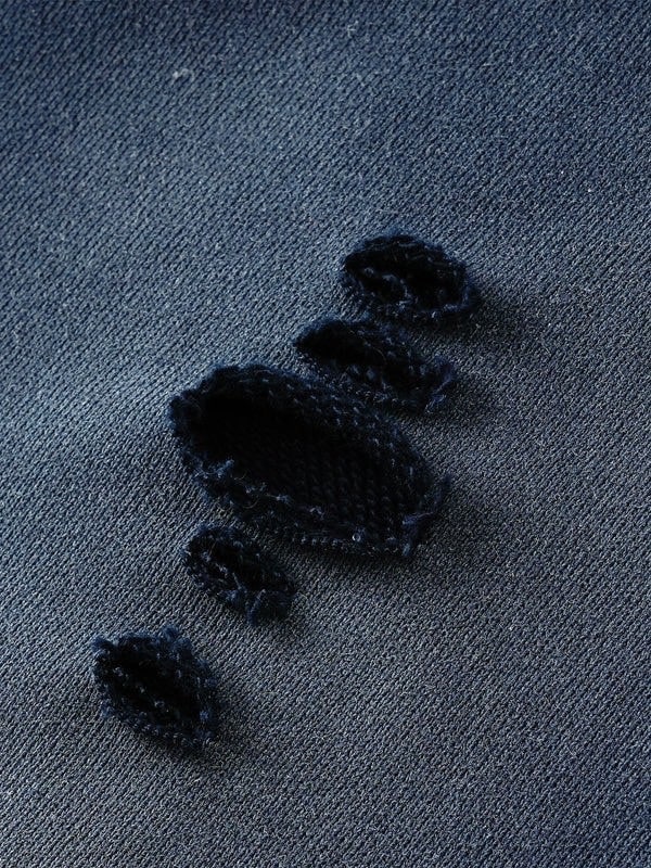 【The Boy Has No Patience】Knife-Cut Destruction Spray-Colored Sweatshirt / 【ザボーイハズノーペーシェンス】グラフィックスプレーカラープルオーバーパーカー