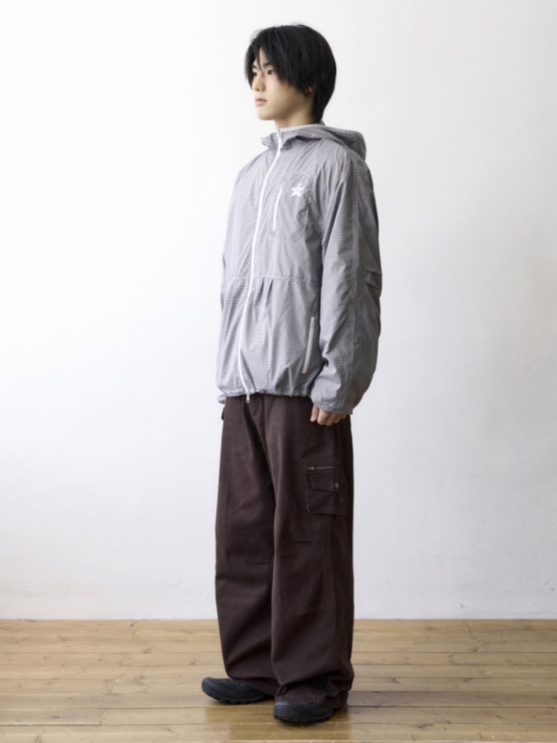 【THECOLDESTMOMENT】TCM starfish mini check windstopper