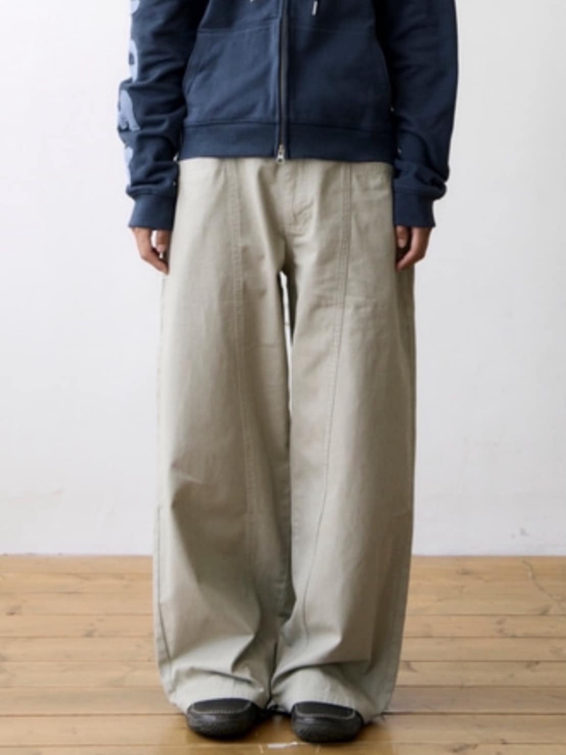 【THECOLDESTMOMENT】TCM stitch cargo pants