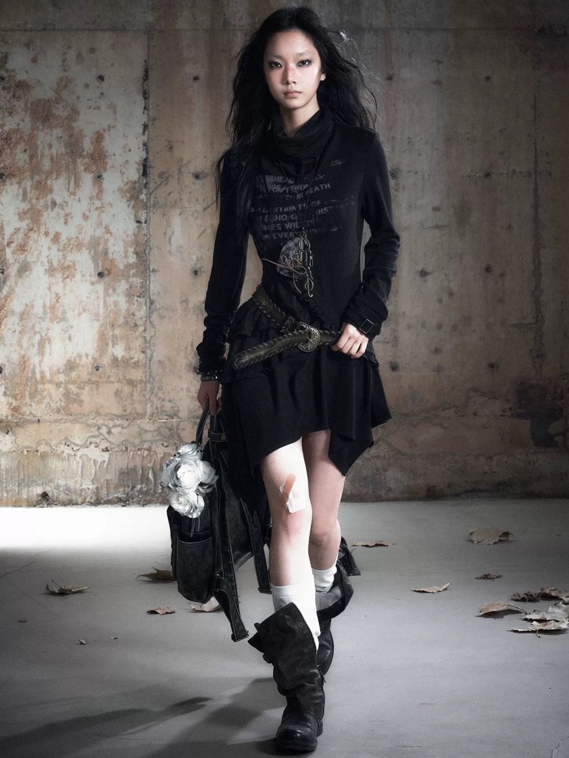 【Cest Nous】Vintage Lace-up Belt / 【セヌー】ビンテージレースアップベルト