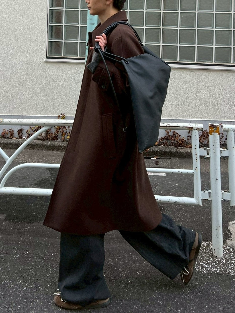 東京店WEB限定受注制【Chikashitsu +】balmacaan coat / 【チカシツプラス】バルマカーンコート (3color)