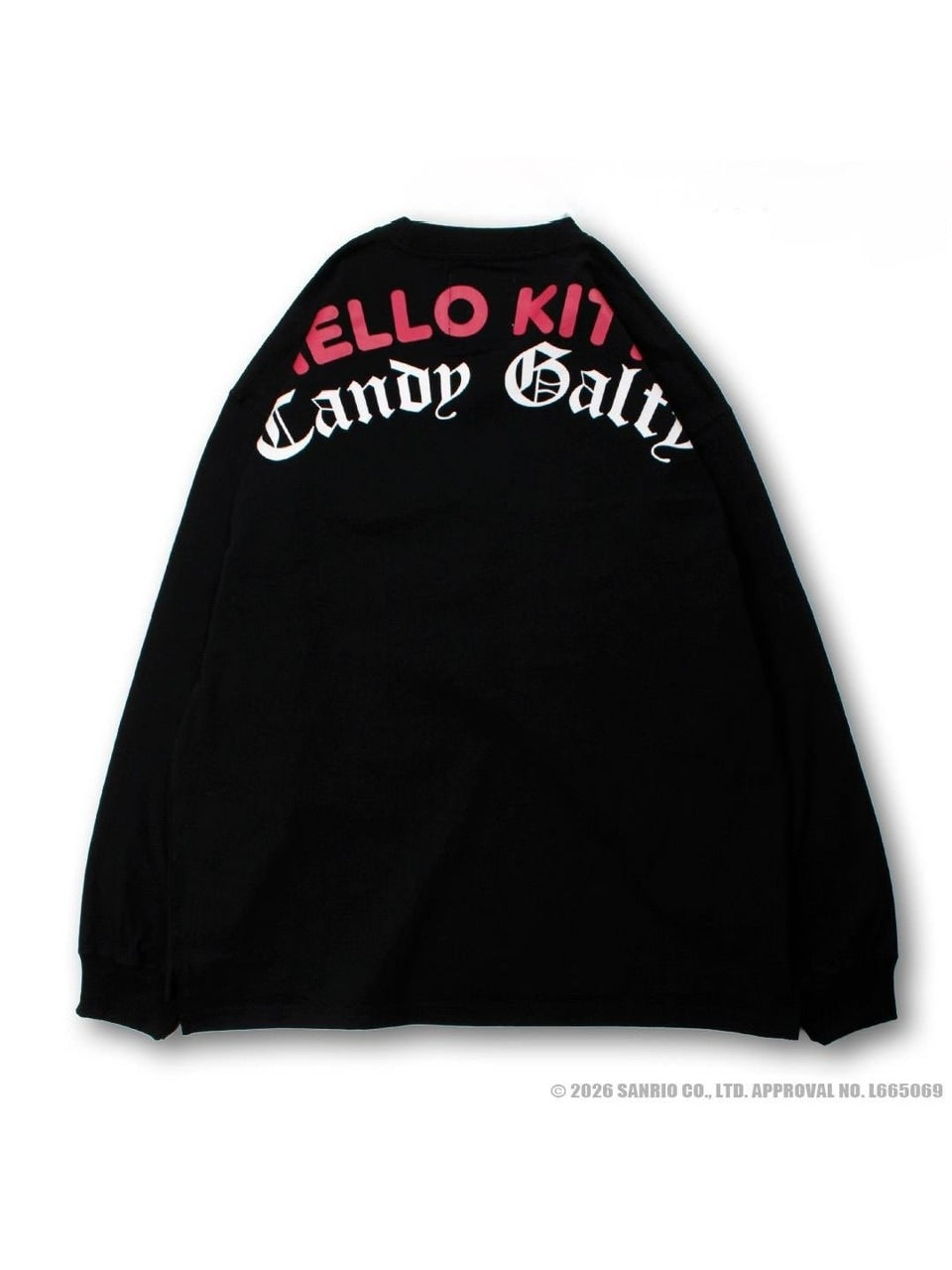 【GALFY×KITTY】キティガルTee / 【ガルフィー×キティー】プリント長袖Tシャツ