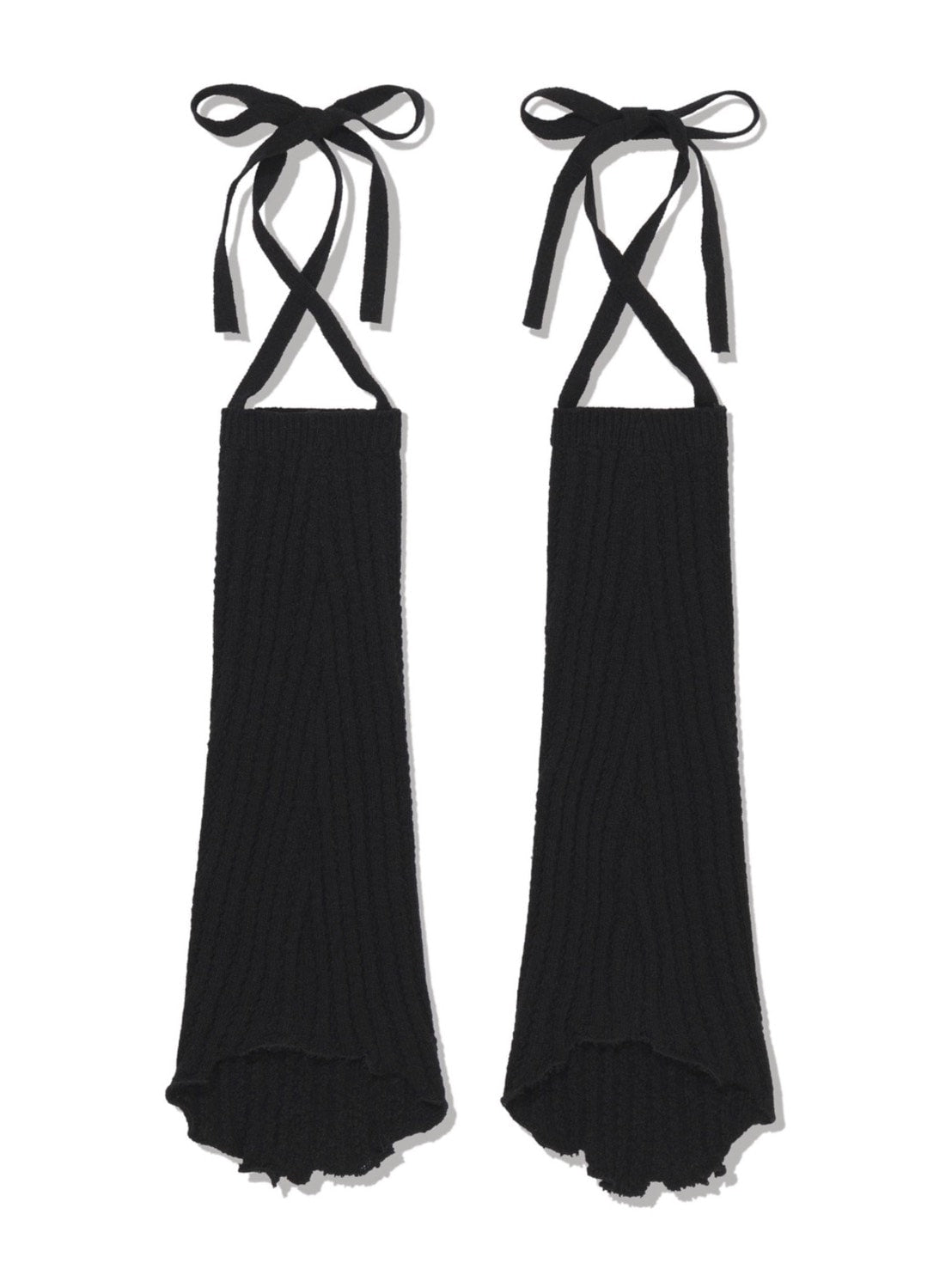 12/21 20:00 発売【Uglyshadow】LACE LONG KNIT WARMER