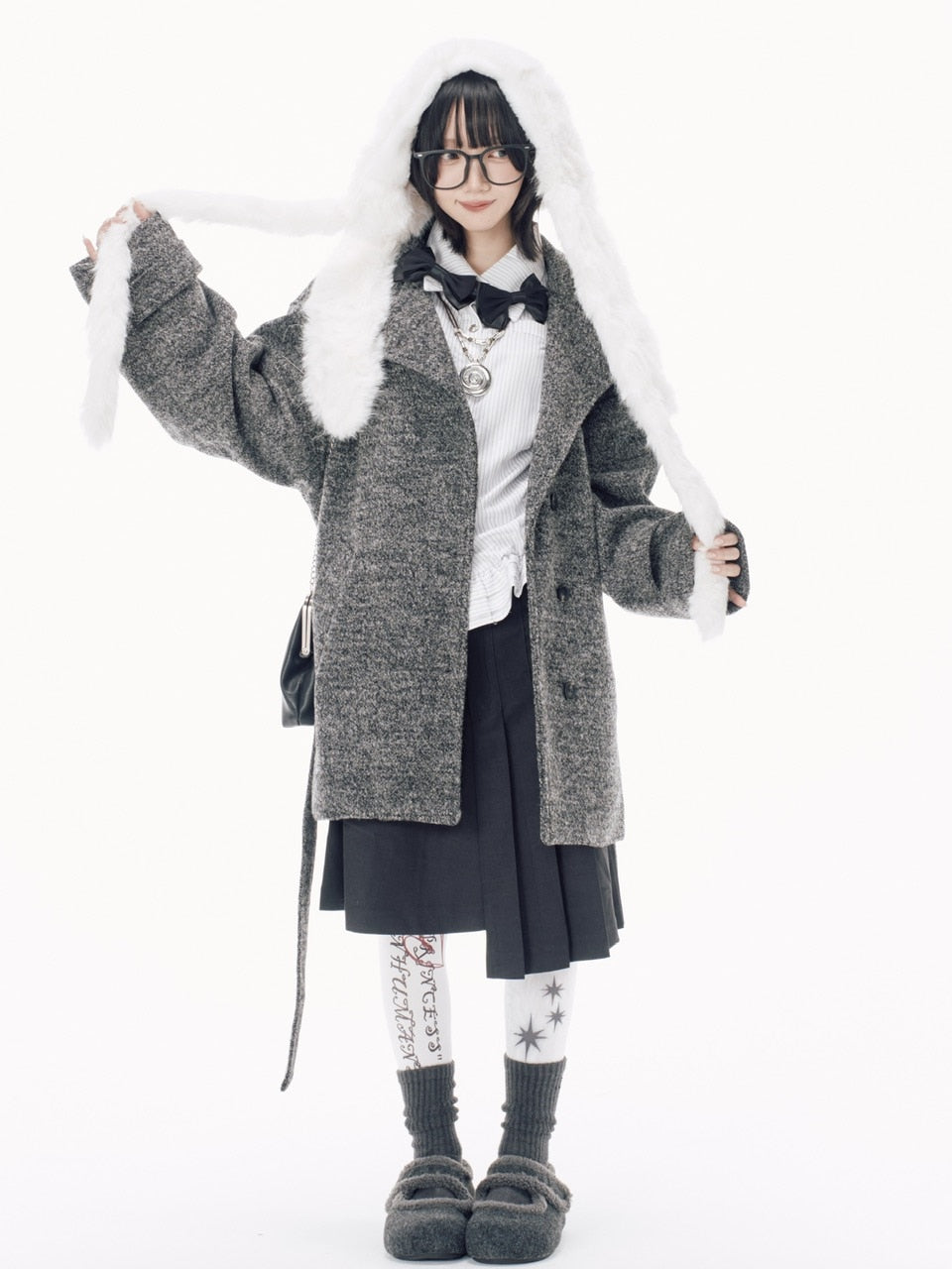 国際配送【Nerd out XU】stand collar over coat – PRESSING WEB SHOP