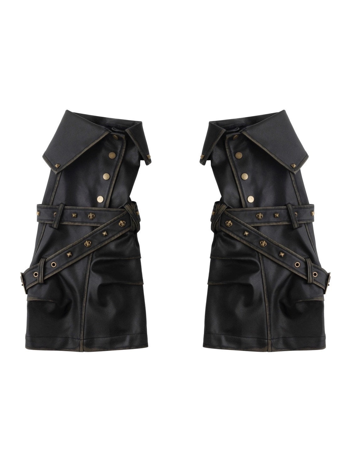 【Cest Nous】Studded Leg Chaps / 【セヌー】スタッズベルトレッグウォーマー