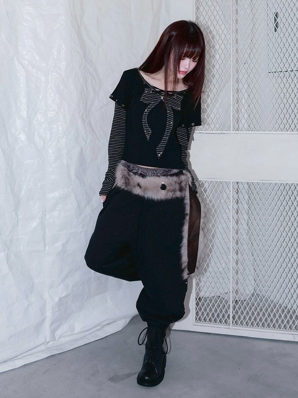 CHERRYQUIRI】fur loop eyelet belt – PRESSING WEB SHOP