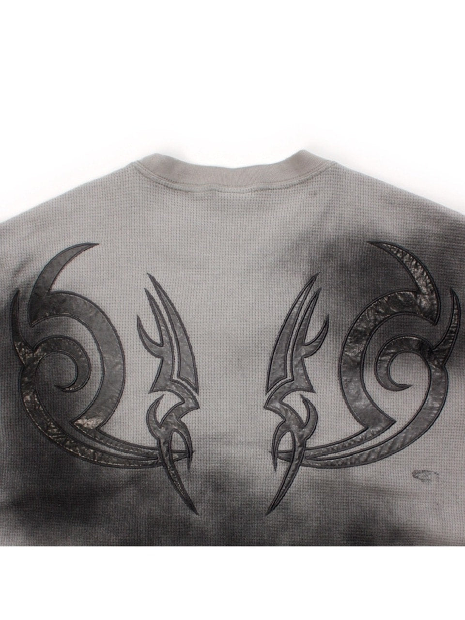 【GALFY】汚れ部族ワッフルロンTEE / 【ガルフィー】汚れ部族ワッフルロンTEE