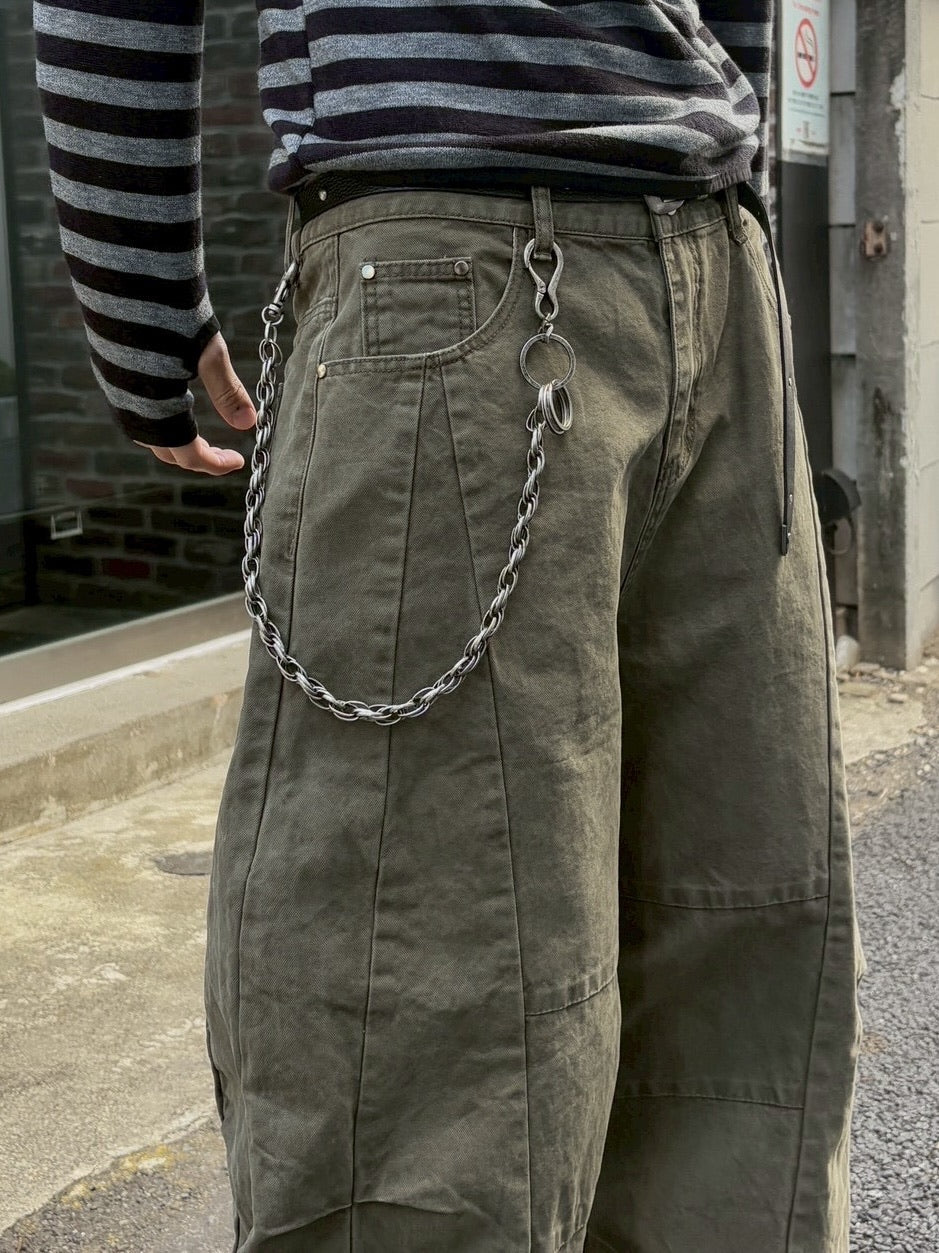 受注制【youll】cotton curve pants (2color)